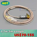 Привет-res с серебряным покрытием XLR сделано в китае 3,5 мм 2,5 мм 4,4 мм кабель для наушников для FOSTEX TH900909600X00610 MKII MK2 LN006366