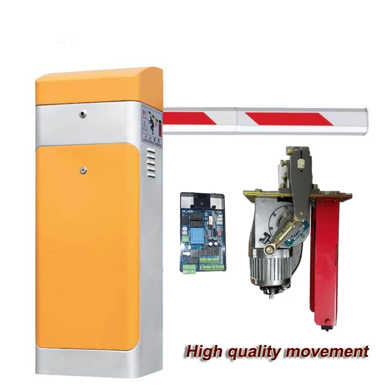 KinJoin 110V/220VAC Heavy Duty Boom Barrier DZP-01 Automatic Gate Motor Straight Arm With Remote Control | Безопасность и защита