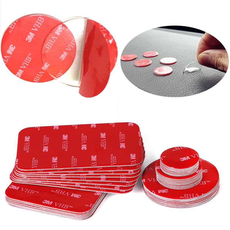 Transparent  Acrylic Double-Sided Adhesive Tape Adhesive Patch Tape Waterproof No Trace High Temperature Resistance