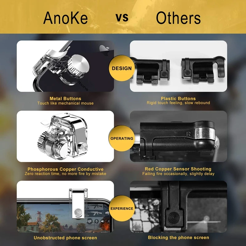 Мобильный контроллер-Мобильный игровой курок/мобильный контроллер для Pubg