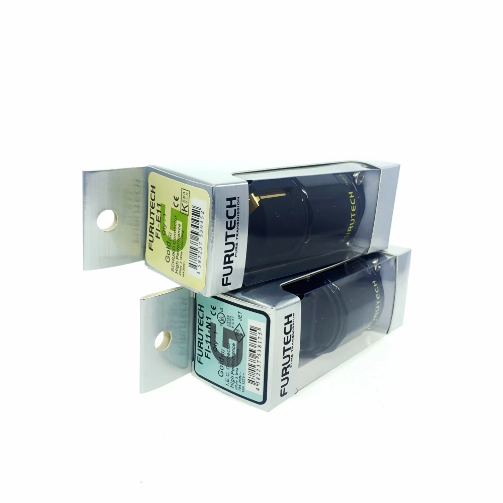 Furutech Fi-e11 (g) /Fi-11-n1 (R) power plug rhodium end Schuko konektor IEC 15A/ 125V 16A/ 250V matiur | Электроника