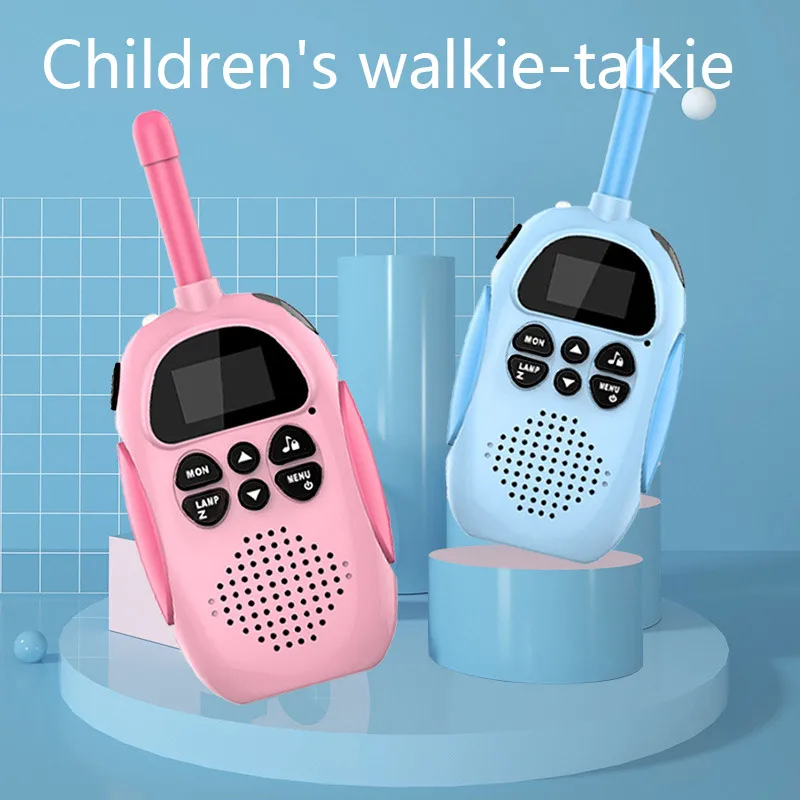 

2021 new DJ100 children's walkie-talkie, wireless 3KM call, USB charging for outdoor parent-child interactive toys