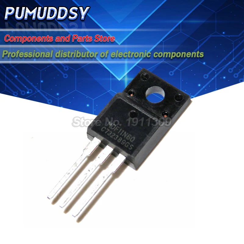 10 шт. MDF11N60 11N60 TO 220F 600V 11A IC|Интегральные схемы| |