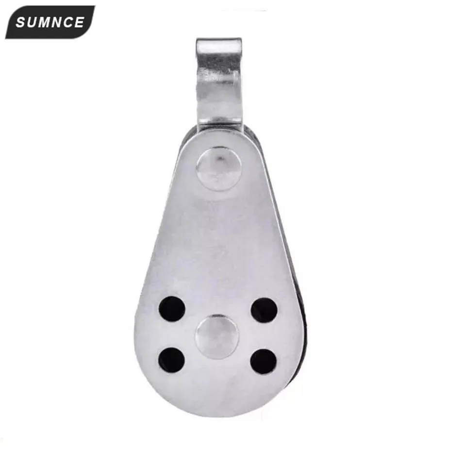 Роликовые блоки из нержавеющей стали веревочная дорожка Аксессуары Для Каяка