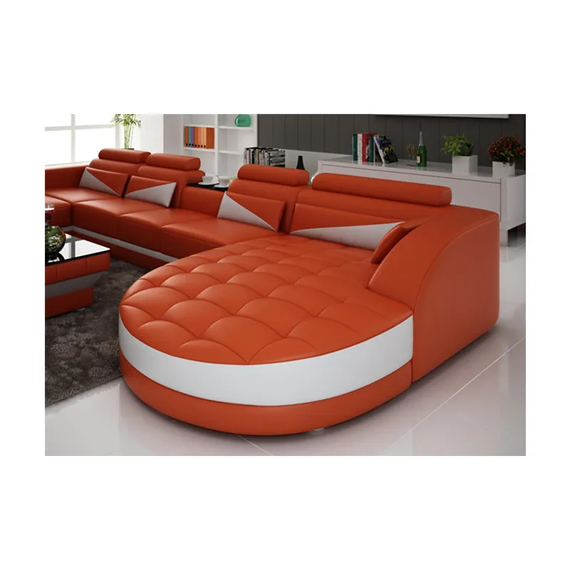 Большой двойной шезлонг диван наборы современный u-образный секционный угловые