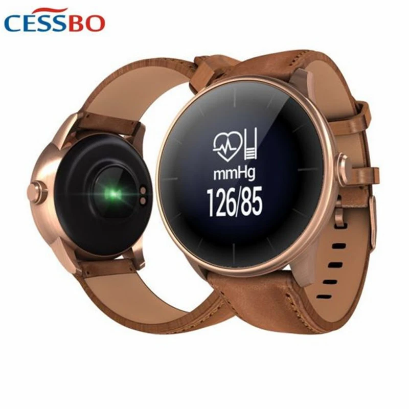 Группа здоровья Bluetooth браслет Поддержка крови Давление монитор Фитнес Смарт часы