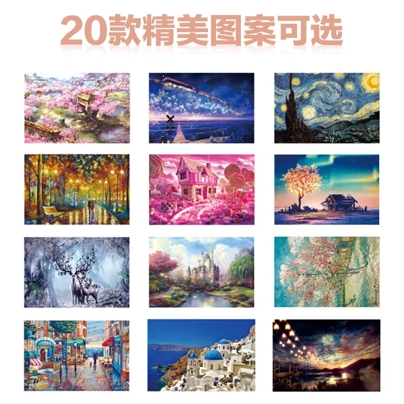 Пазл 1000 штук деревянные пазлы головоломки для сборки игрушки взрослых Детские