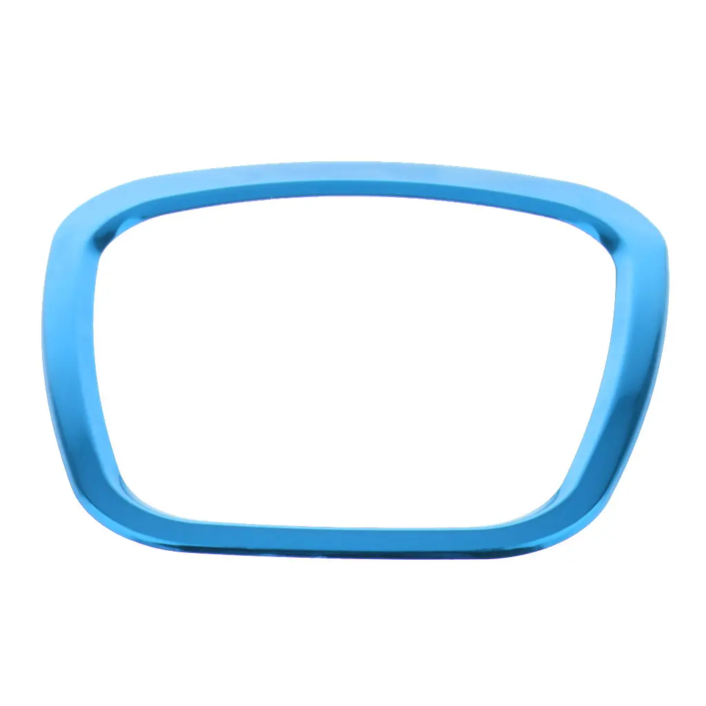 

Steering Wheel Badge Trapezoid Fit For Blue Aluminum Vehicle