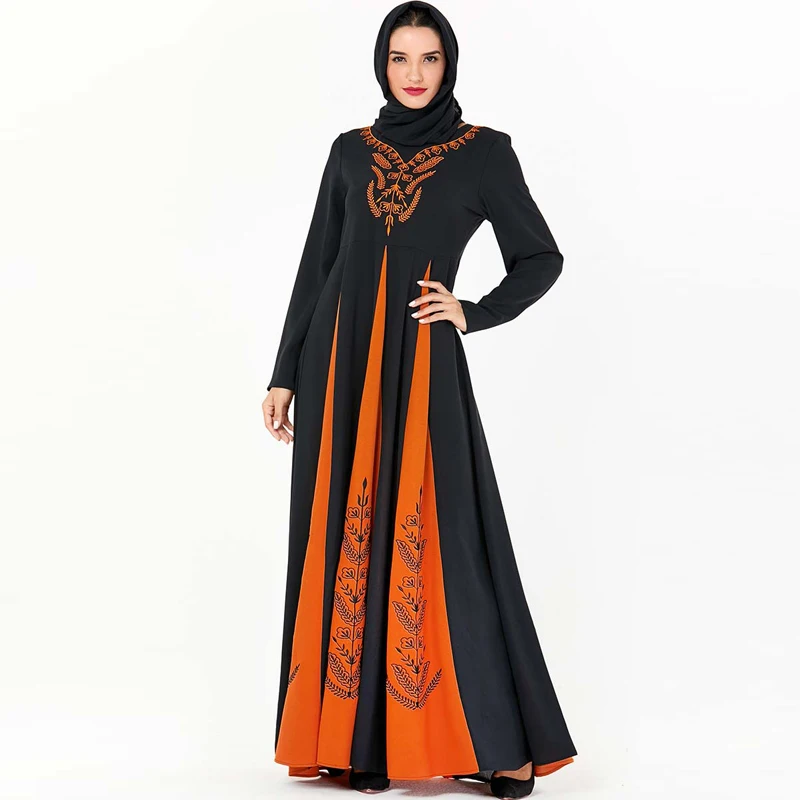 Размера плюс Абая Дубай Турция мусульманский хиджаб платье S Женская сайт Tesettur