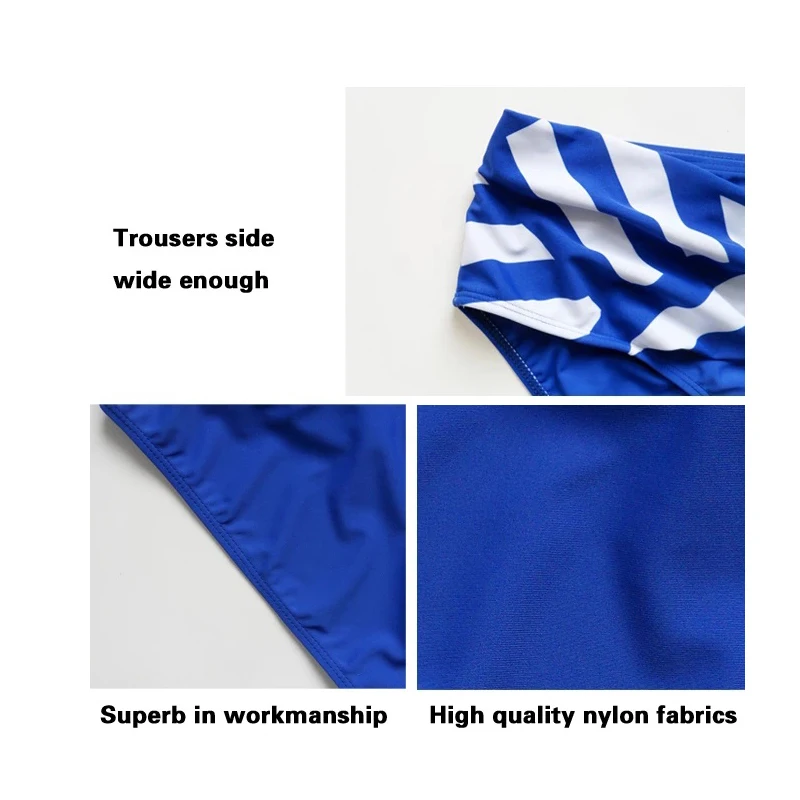 Trisass 2021 новые летние полосатые купальники большого размера плюс бикини DEFG чашки