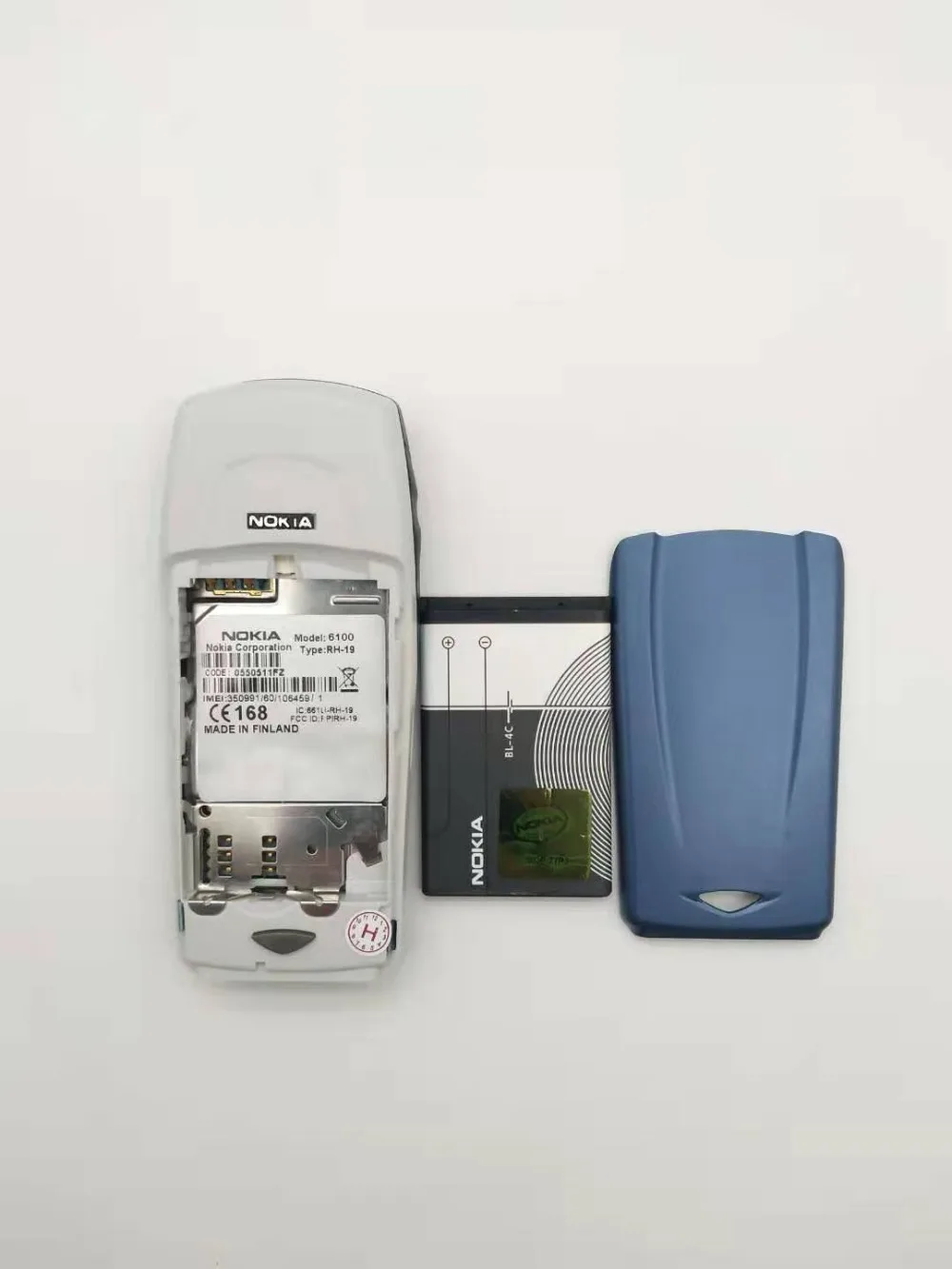 Разблокированный NOKIA 6100 дешевый GSM мобильный телефон Поддержка Многоязычный язык Восстановленный