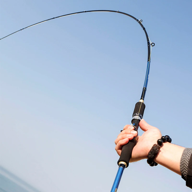 

Power ML/M Casting Rod Ultralight Fishing Tackle 2 Tips Fishing Spinning Rod Carbon 1.8m Lure Weight 5-30g