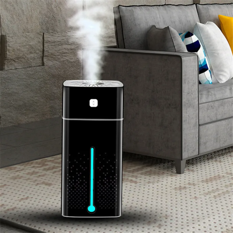 Домашний очиститель воздуха масляный диффузор Hepa фильтр 7 цветов светодиодный