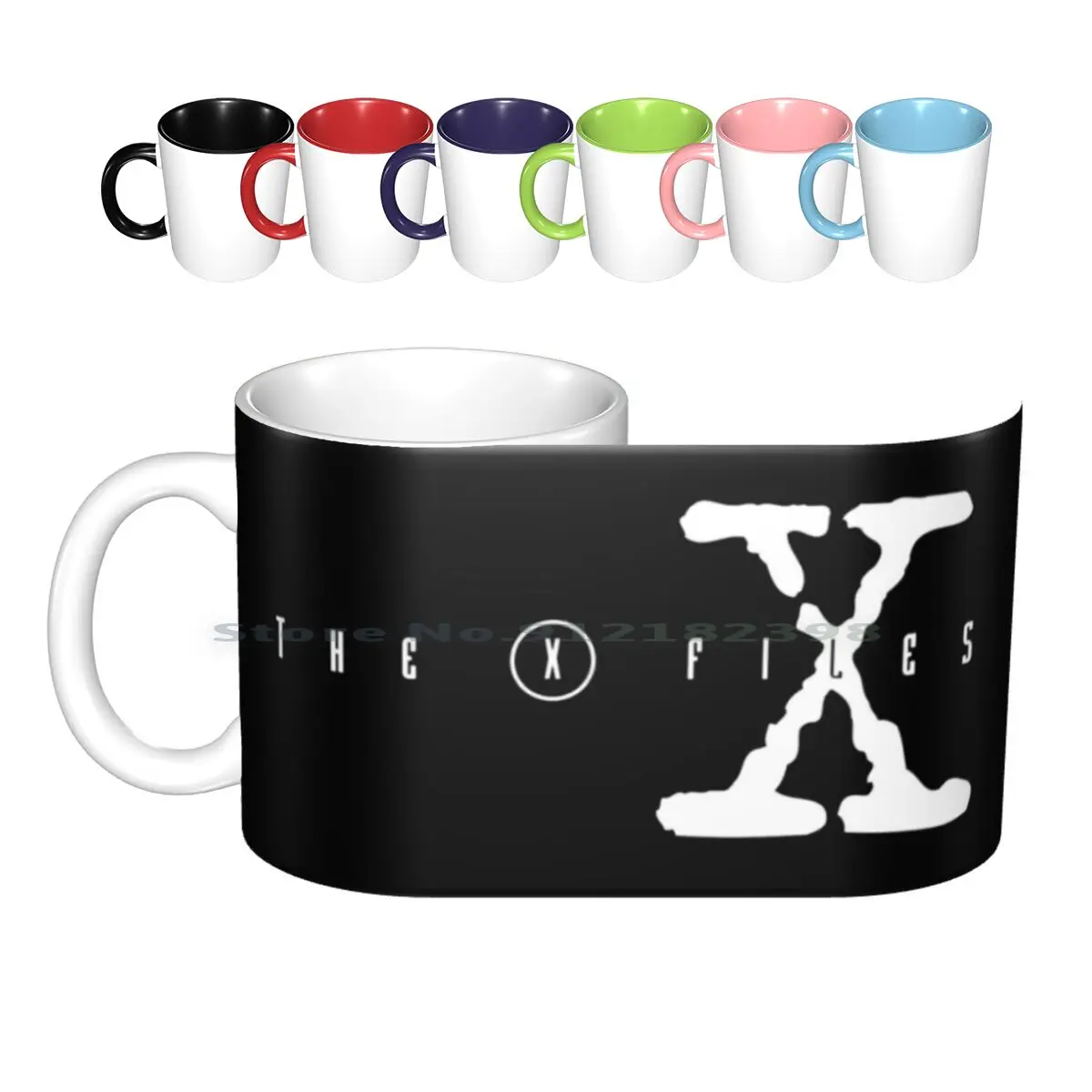 

X Files Ceramic Mugs Coffee Cups Milk Tea Mug The X Files X Files Tv Show Logo Mulder Scully Fbi Creative Trending Vintage Gift