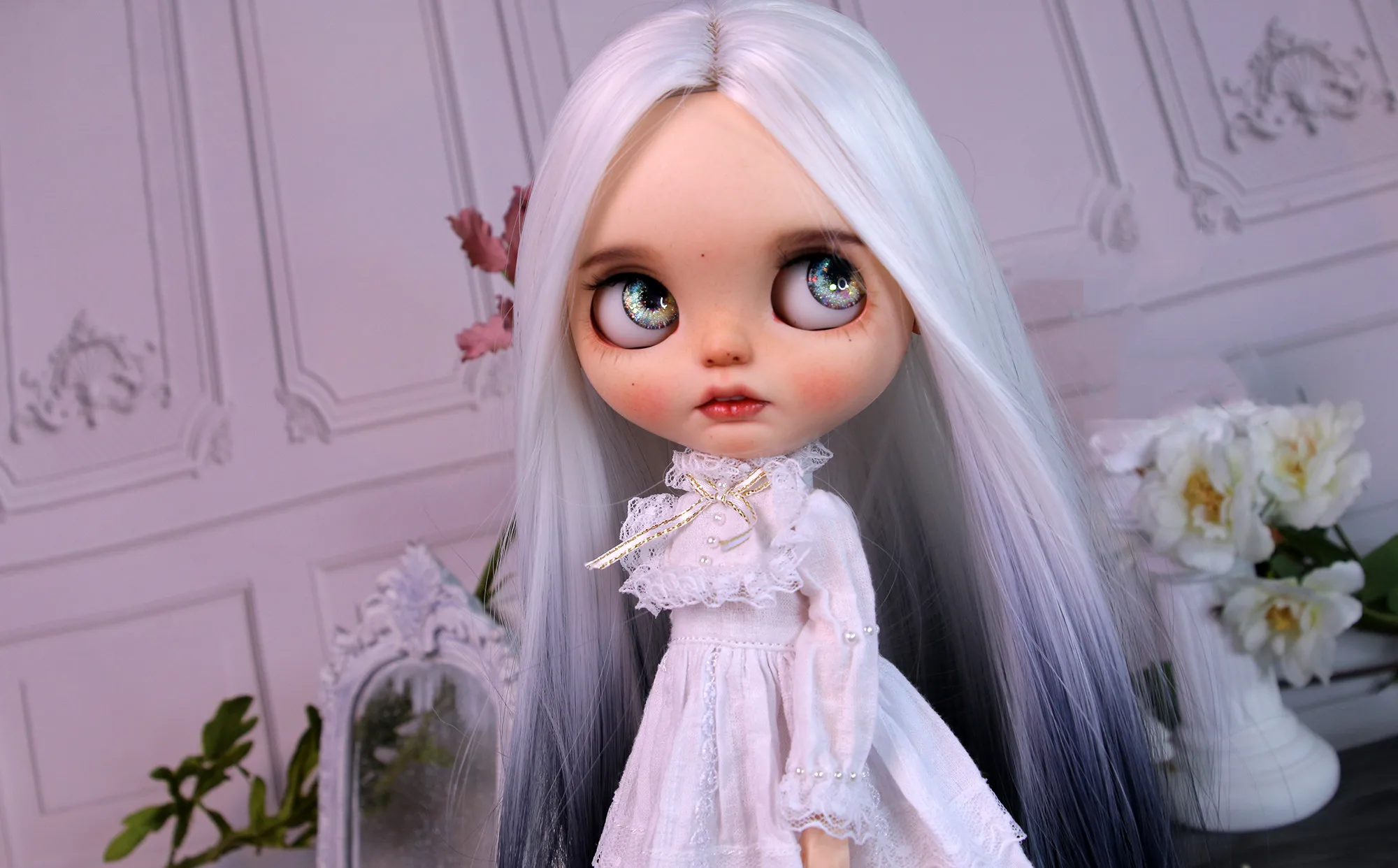 Кукольные эмуляционные волосы Blythes это стильный высокотемпературный шелк 1/6