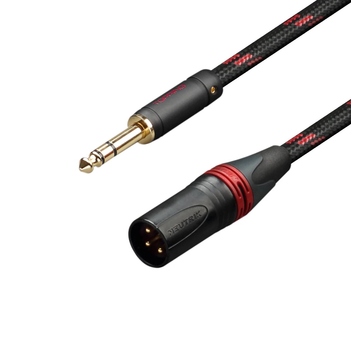 TOPPING TCT2 HIFI аудио кабель большой трехъядерный 6 35 революционный XLR Мужской