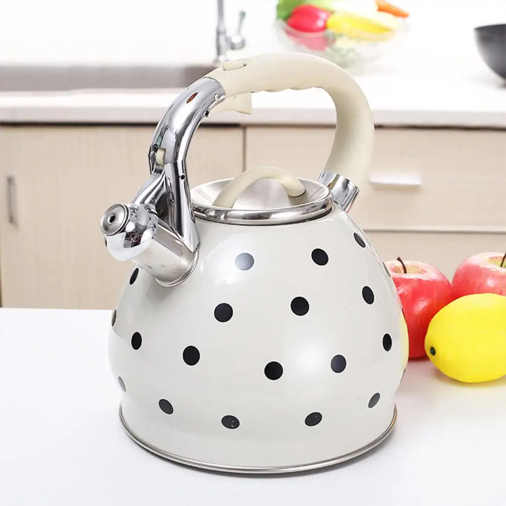 Чайник для свистов из нержавеющей стали л полусферический Немагнитный чайник с