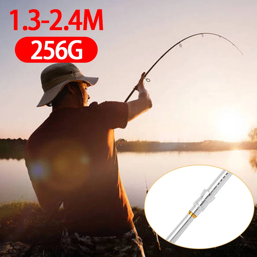 

1.3M -3.0M Carp Fishing Rod Feeder Hard FRP Carbon Fiber Telescopic Fishing Rod Fishing Pole Holders Telescopic Sea Saltwater