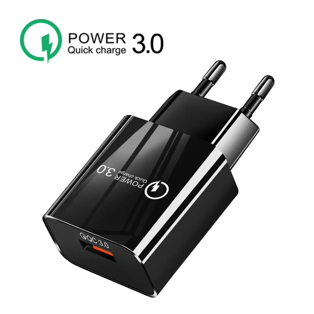 Сетевое зарядное устройство AIXXCO 18 Вт USB 3 0 быстрая зарядка|Зарядные устройства