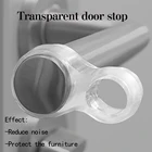 4 шт., прозрачные силиконовые насадки на дверную ручку