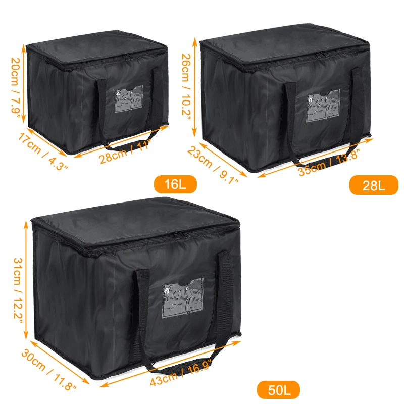 Сумка-холодильник для ланча изоляционная Складная портативная Термосумка