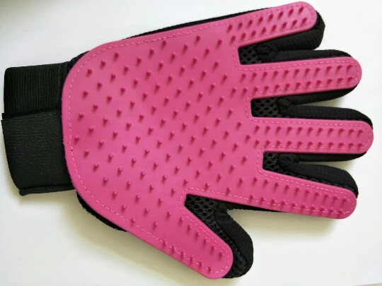 Перчатка щетка для домашних животных кошек уход за кошками собаками лошадьми