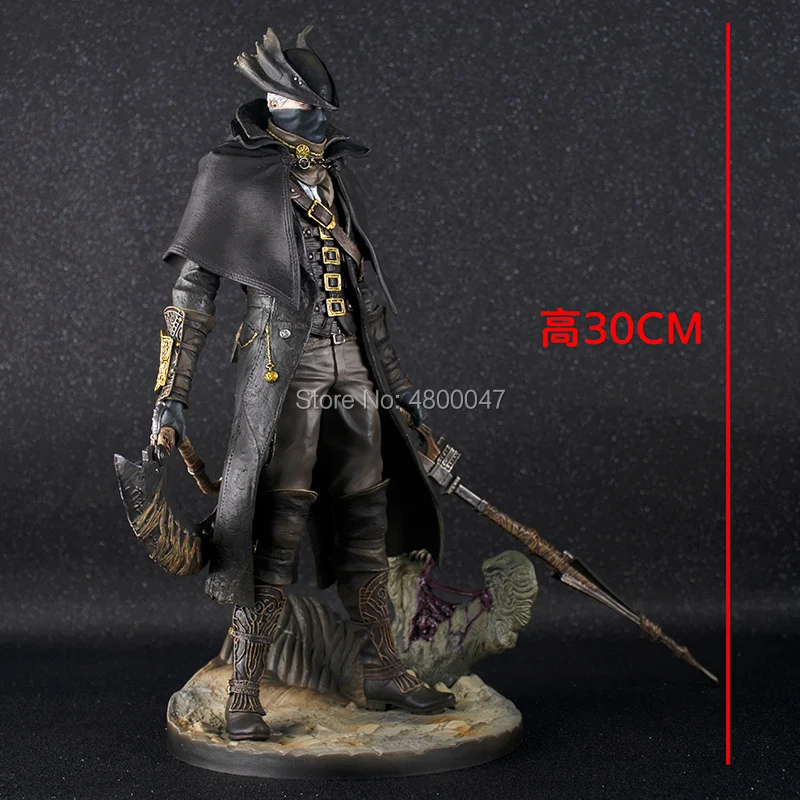 Bloodborne старый охотников серп подвижные игры Эйлин ворона ПВХ фигуркы игрушки