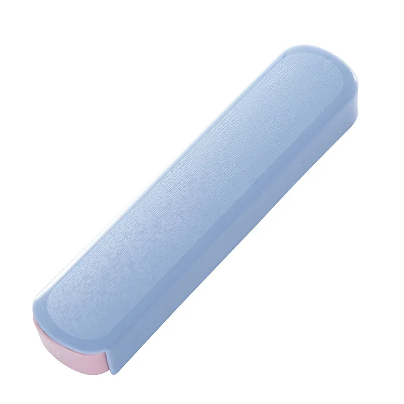 Blue Boxed Cutlery Прочная посуда из нержавеющей стали, новая посуда для пикника, офисный Обеденный набор, креативные портативные палочки для еды, ложки и вилки(3 шт столовых приборов - Цвет: Blue Boxed Cutlery