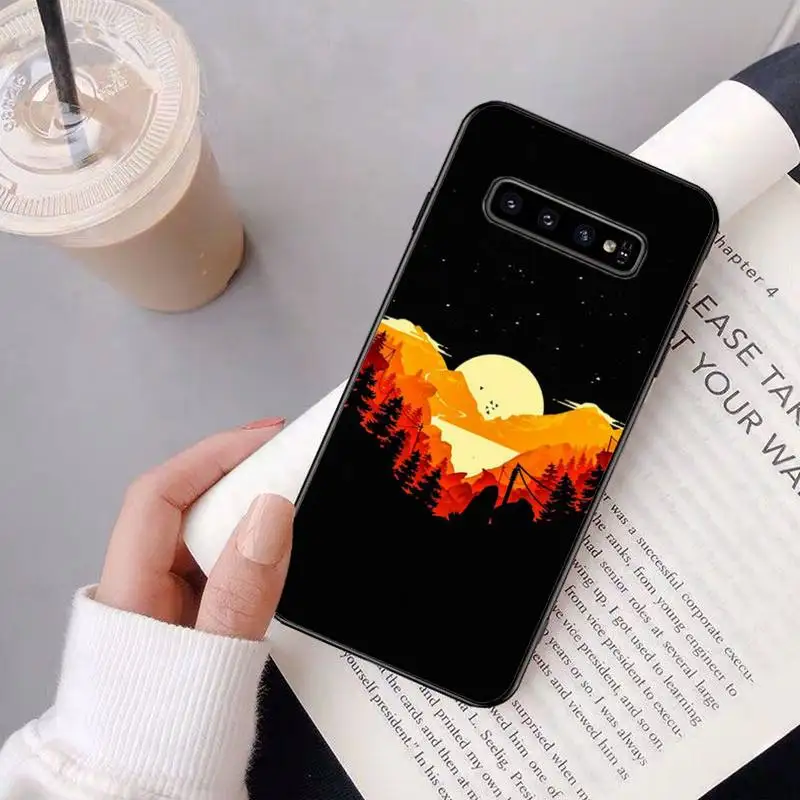 Beautiful scenery Phone Case luxury brand case for samsung galaxy S8 S9 S10e S20 PLUS J6 J600 cases cover