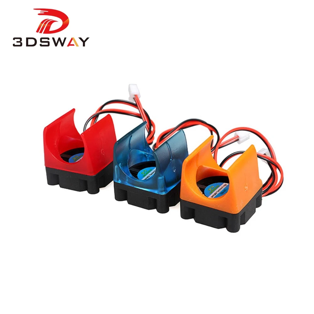 3DSWAY 3D принтеры Запчасти 12v/24V охлаждения Turbo вентилятор 30*10 мм впрыска Якорный