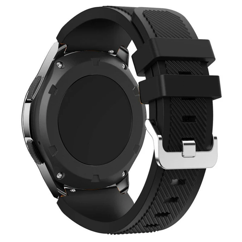 Ремешок для часов Samsung Galaxy watch 46 мм 42 active 2 gear S3 Frontier металлическая застежка с