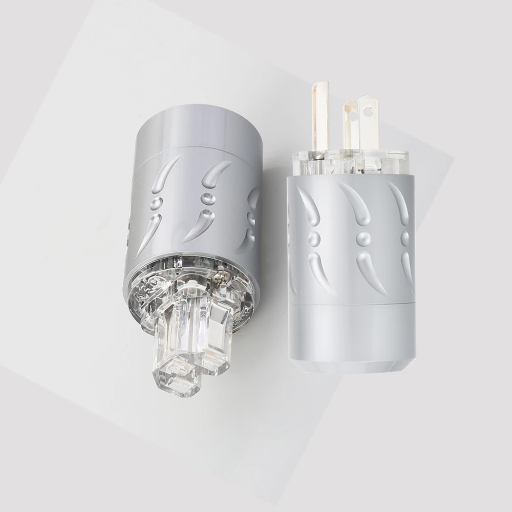 Виборг X 1 пара алюминиевый сплав прозрачный чистая медь посеребренный Hi Fi разъем