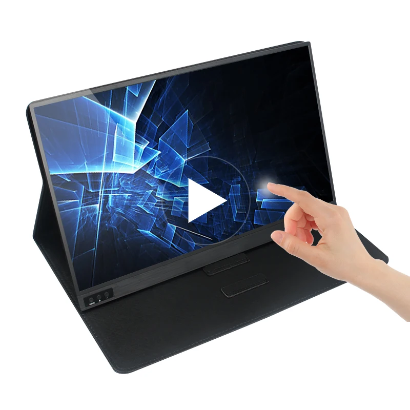 Монитор с сенсорным экраном Портативный Ультратонкий 15 6 дюймов 1080P ips HD usb type C