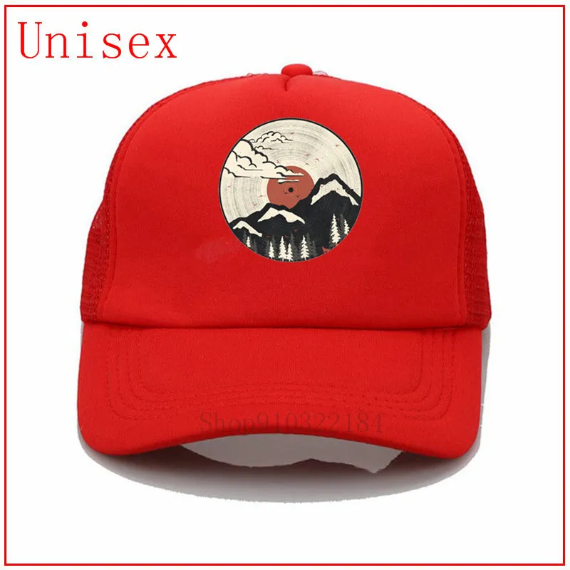 Виниловые шляпы Fuji Fox с плоским козырьком ваш логотип для водителя грузовика