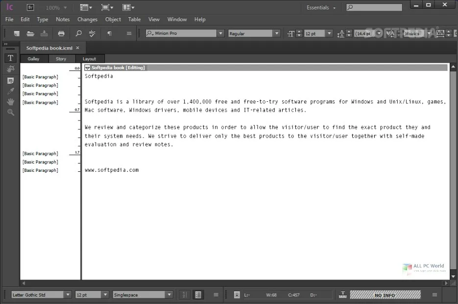 

Solutions |software InCopy CC 2019 Copy Editing Software Win/Mac