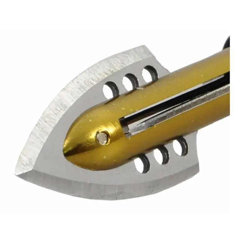 Стрела для стрельбы из лука с широкими головками 100 зернистая 2 расширяемая