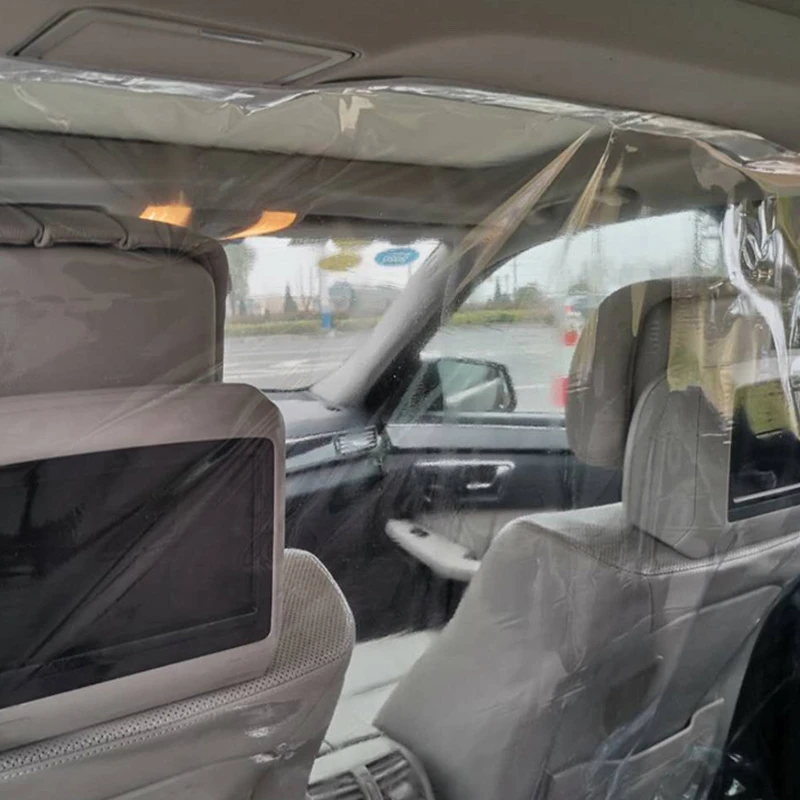 Автомобильная изоляционная пленка такси анти капелька прозрачная занавеска ПВХ