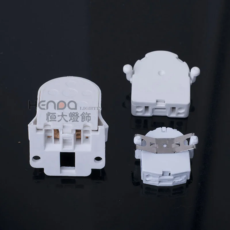 T4 T5 Lamp Base T8 Fluorescent Holder Test Aging Display Light Socket Types for Grille | Освещение