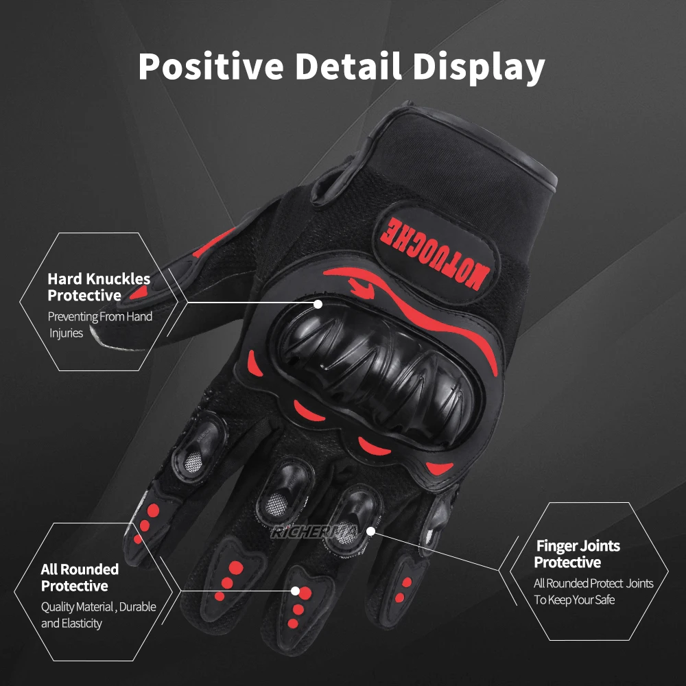 Летние спортивные перчатки для мотокросса с сенсорным экраном мотоциклетные