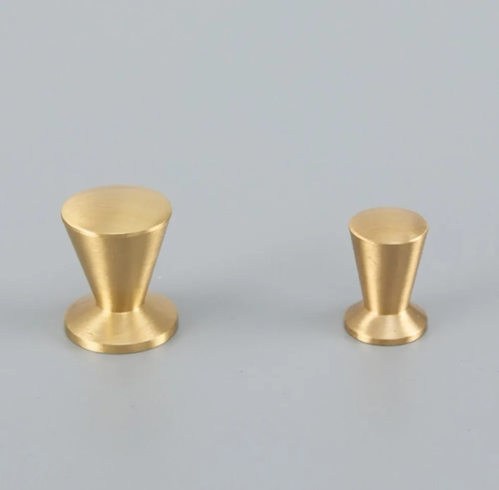 Латунная ручка винтажные дверные ручки для выдвижных ящиков комода простая