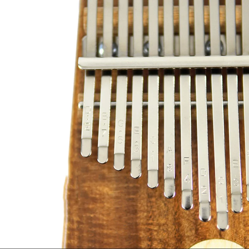 Thumb Piano Kalimba 17 Key Engrave Fingers Keyboard Solid Wood Kalimba Portable Gifts Teclado Musical Musical Instruments DE50MZ