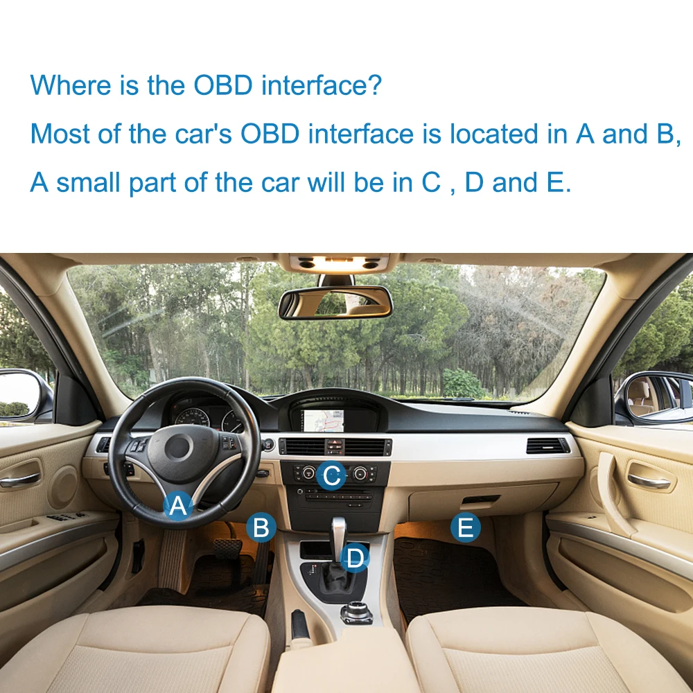 

HUD Head-Up Display A203 OBD Speedometer Temperature Gauge Digital Meter Automobile On board Computer Auto Fuel Computer