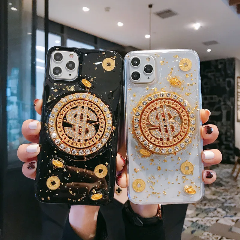 Поворотный стол деньги много Luxurious11pro/max для Apple X / Xr Xs Hand Shell я нанимаю богатство