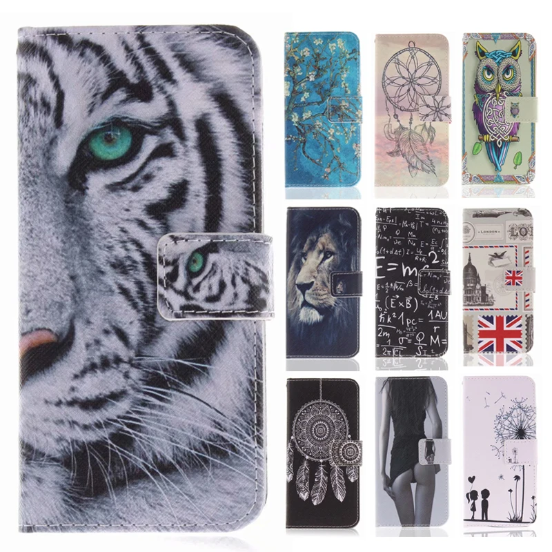 Флип чехол из искусственной кожи для iPhone SE 2020 бумажник с подставкой и Рисунком