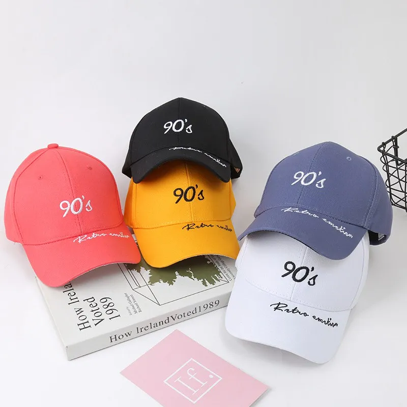 2019 модная бейсболка с вышивкой в стиле 90 х дикая Повседневная Всесезонная
