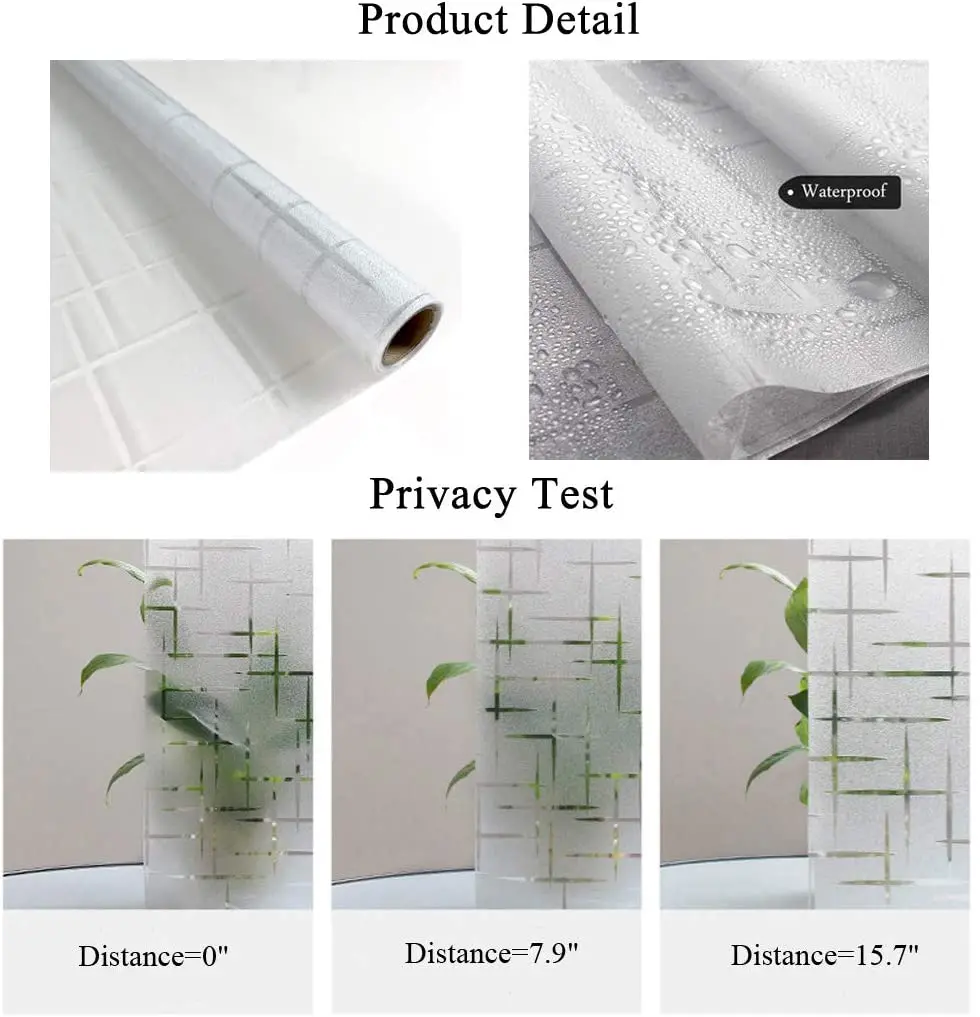 Матовая пленка для окна самоклеящаяся покрытие защита от ультрафиолета