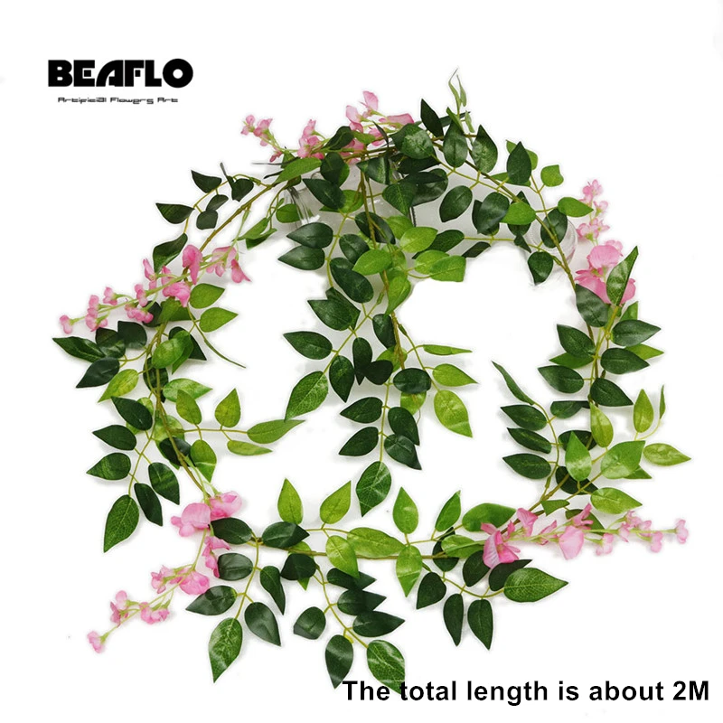 Искусственные цветы 2 м лоза Глицинии искусственные растения искусственная