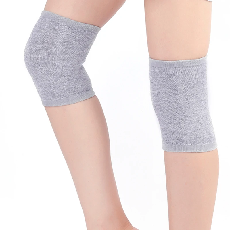 

1 Pair Knee Pads Light Weight Knee Sleeves Solid Winter Coldproof Warm Knees High Kneecap Protectors Leg Warmers All Season
