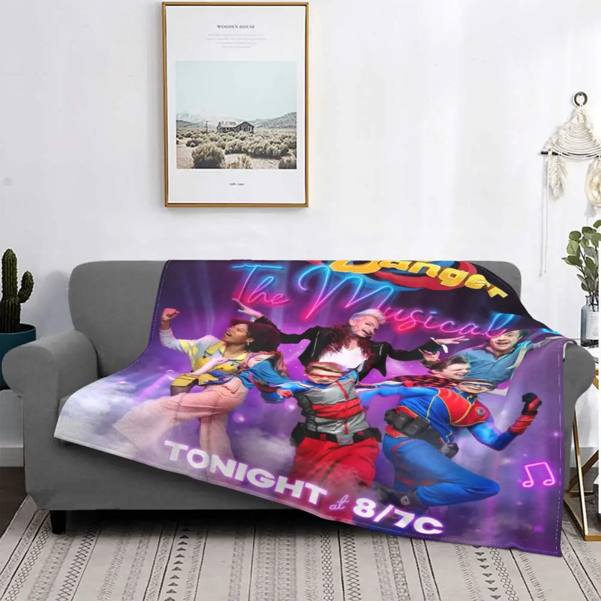 

Manta de Anime Henry Danger, colcha, cubierta de cama a cuadros, ropa de cama y fundas mullidas