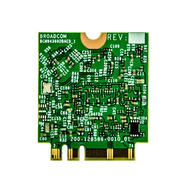 2, 4/5GHz 1300Mpbs  1830 DW1830 A/B/G/N/AC WLAN + bluetooth BT4.1 NGFF  BCM943602BAED GKCG2  Dell XPS 15 9550